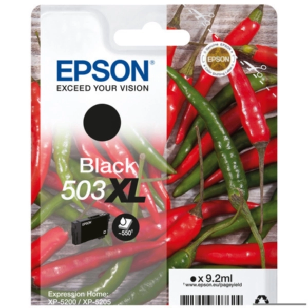 Epson Epson Blekkpatron svart, 550 sider Blekk