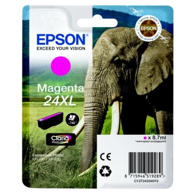 Epson Epson 24XL Mustepatruuna Magenta, EPSON