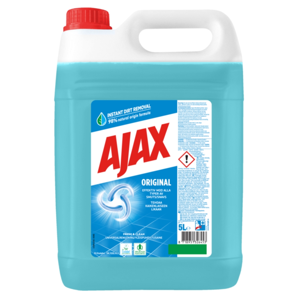 Bilde av Ajax Ajax Allrengjøring Original 5 L 5720000034700 Tilsvarer: N/a