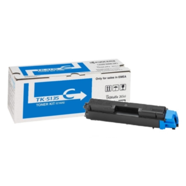 Kyocera Tonerkassett cyan 5.000 sider TK-5135C Tilsvarer: N/A
