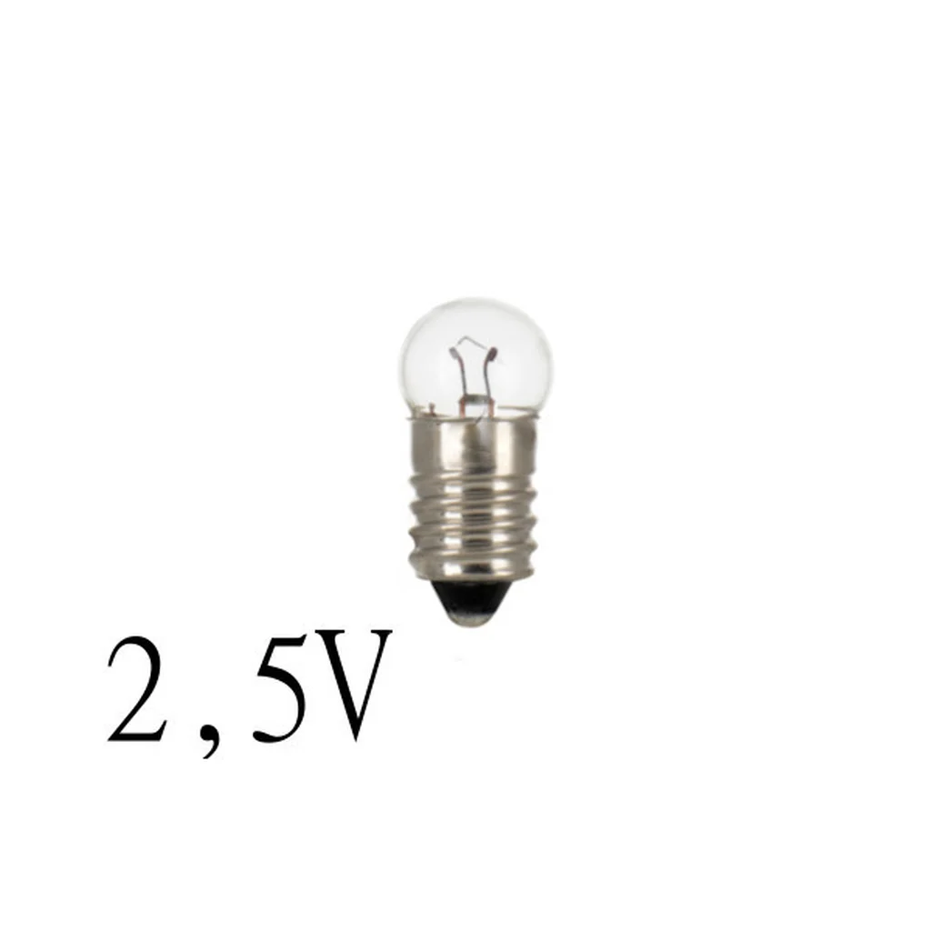 Glöd Signallampa E10 9x23 300mA 0,75W 2,5V