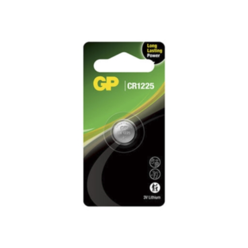 GP Knappcell, Lithium, CR1225, 1-pack
