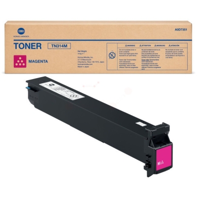 Konica Minolta Konica Minolta TN-314 M Tonerkassette Magenta A0D7351 Modsvarer: N/A