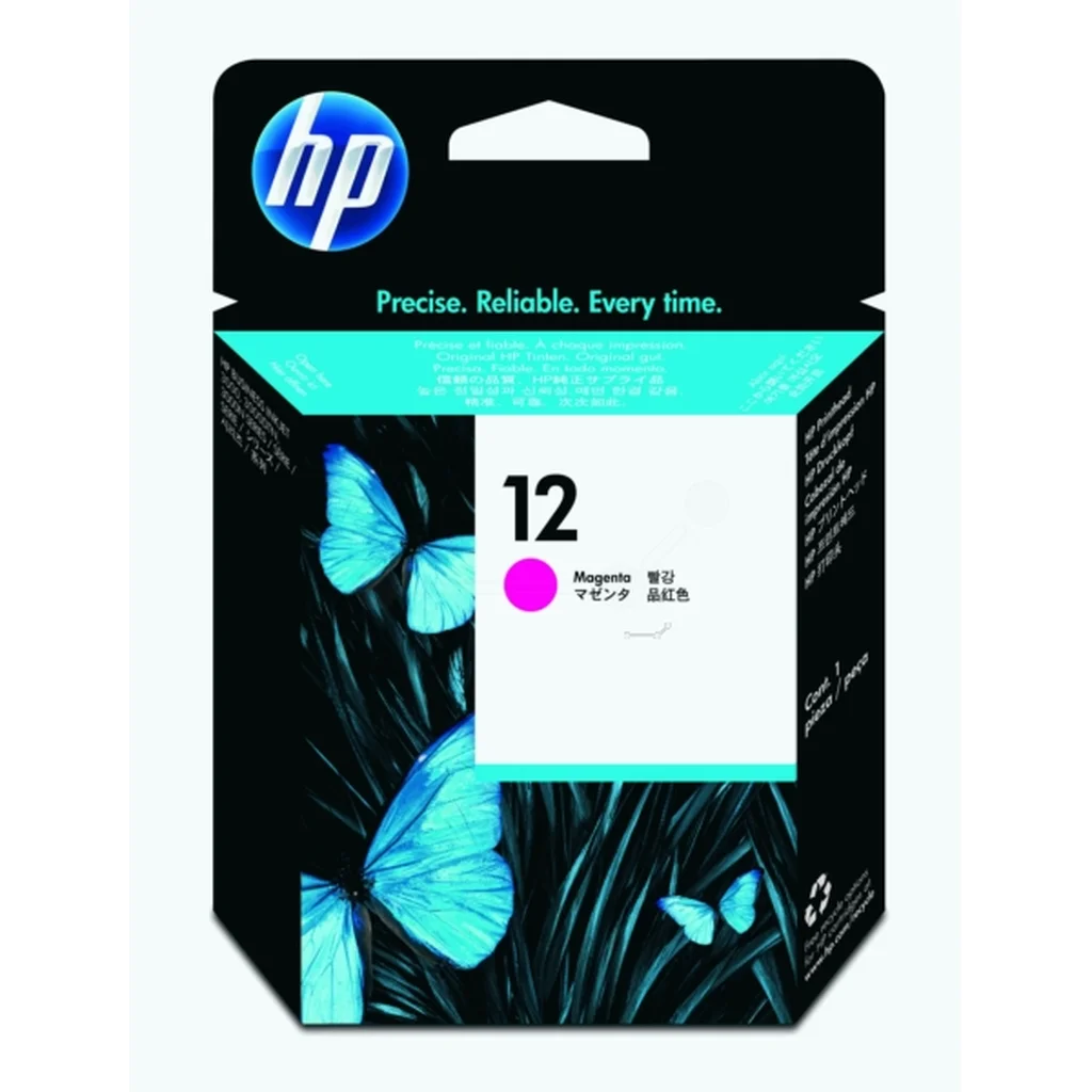 HP 12 Skrivhuvud magenta