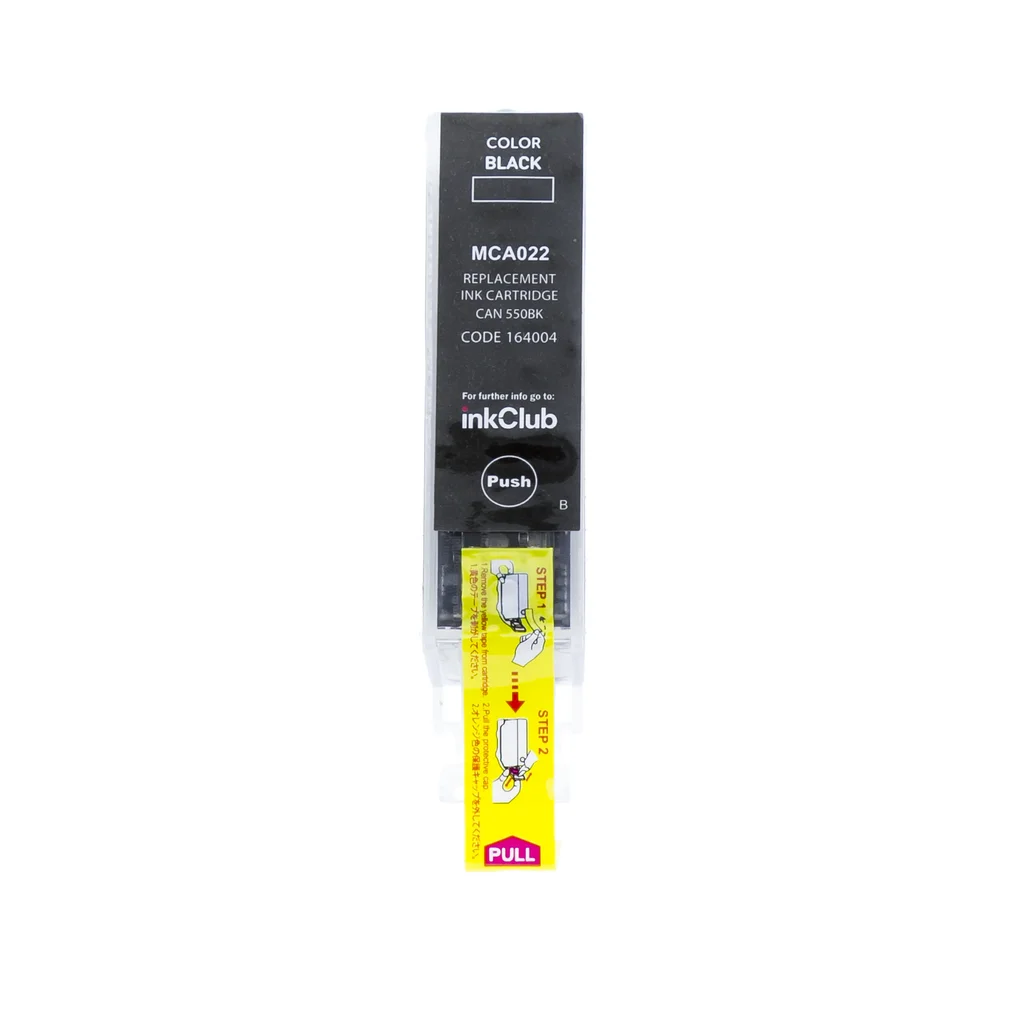 Bläckpatron svart pigment, ersätter Canon PGI-550 PGBK XL