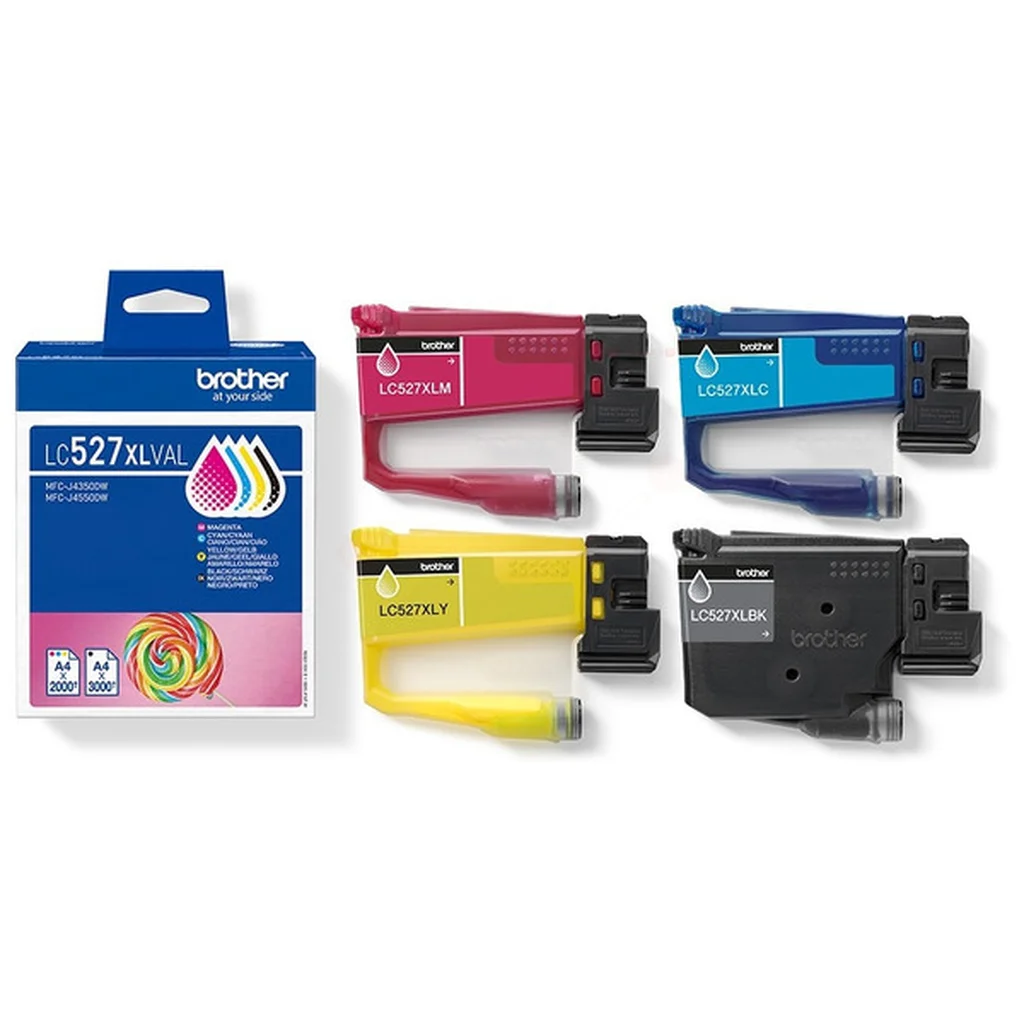Brother LC527XL Bläckpatron Multipack BK/CM/Y