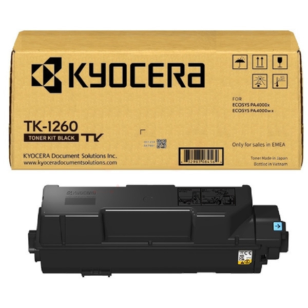 Kyocera Kyocera TK-1260 Tonerkassett svart TK-1260
