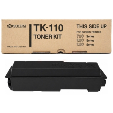 Kyocera Tonerkassette sort 6.000 sider TK-110 Modsvarer: N/A
