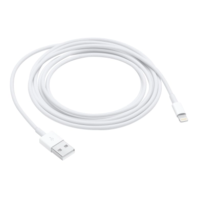 APPLE alt Apple Opladerkabel USB-A til Lightning 1m Hvid