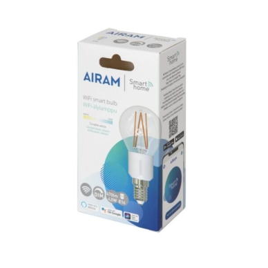 AIRAM alt Smart LED-lampa E14 4,5W 2700K-6500K 
