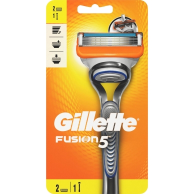 Gillette alt Gillette Fusion5 barberhøvel