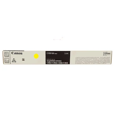 Canon Canon C-EXV 64 Tonerkassette Gul 5756C002 Modsvarer: N/A billede