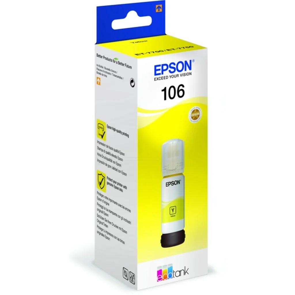 Epson 106 Bläckflaska Gul