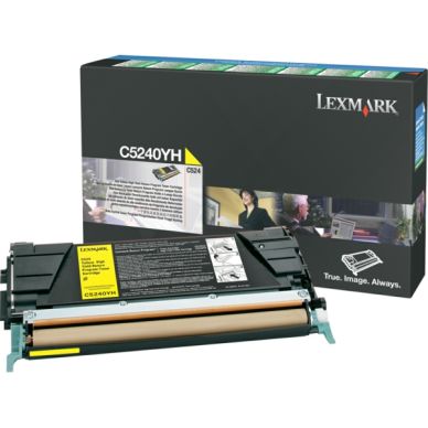 Lexmark Värikasetti keltainen 5.000 sivua return, LEXMARK