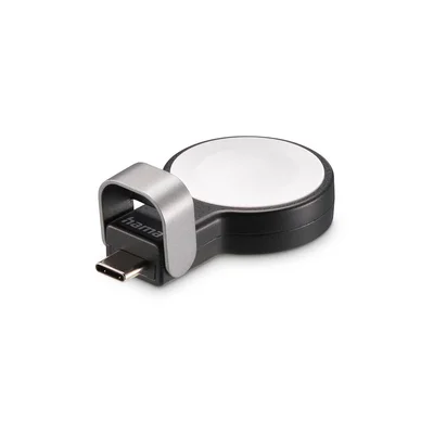 HAMA Hama Oplader Trådløs til Apple Watch USB-C Sort 4047443500182 Modsvarer: N/A