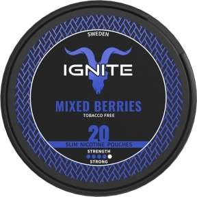 Ignite Mixed Berries Strong Slim