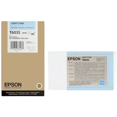 Epson Epson T6035 Mustepatruuna vaalea cyan T6035 Vastaa: N/A