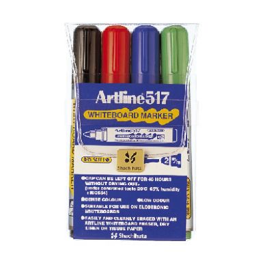 ARTLINE alt Whiteboardpenna Artline EK-517, 4-set