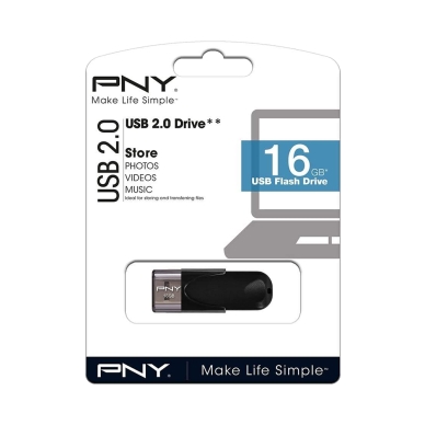 PNY alt PNY USB-minne 2.0 Attache 16GB