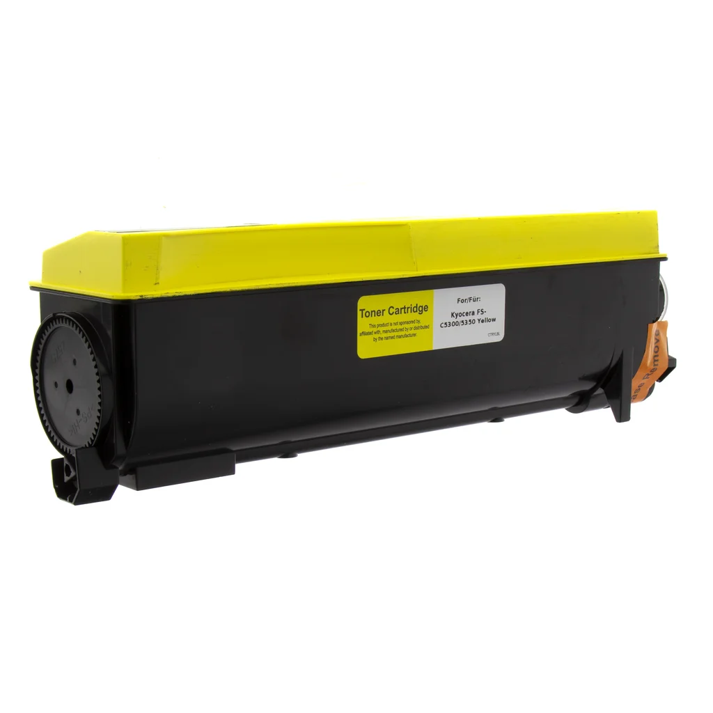 Tonerkassett, ersätter Kyocera TK-560Y, gul, 10.000 sidor