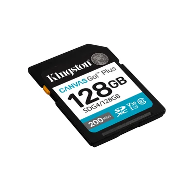 128GB SDXC Canvas Go Plus Gen4 200MB/s C10 UHS-I U3 V30