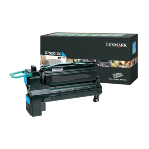 Bilde av Lexmark Tonerkassett Cyan 20.000 Sider X792x1cg Tilsvarer: N/a