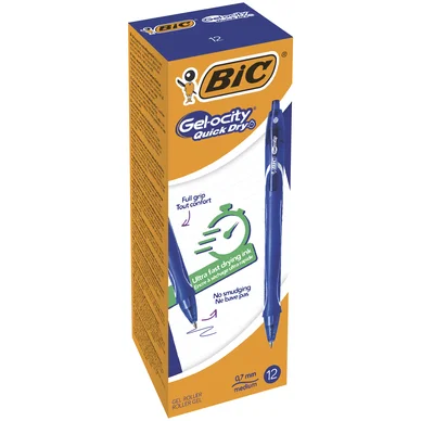 BIC Gel-ocity quick dry 0.7 (12)