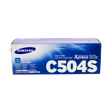 Samsung Tonerkassette cyan, 1.800 sider CLT-C504S Modsvarer: N/A billede