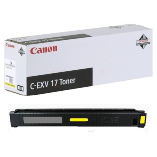 Canon Canon C-EXV 17 Tonerkassett Gul 0259B002