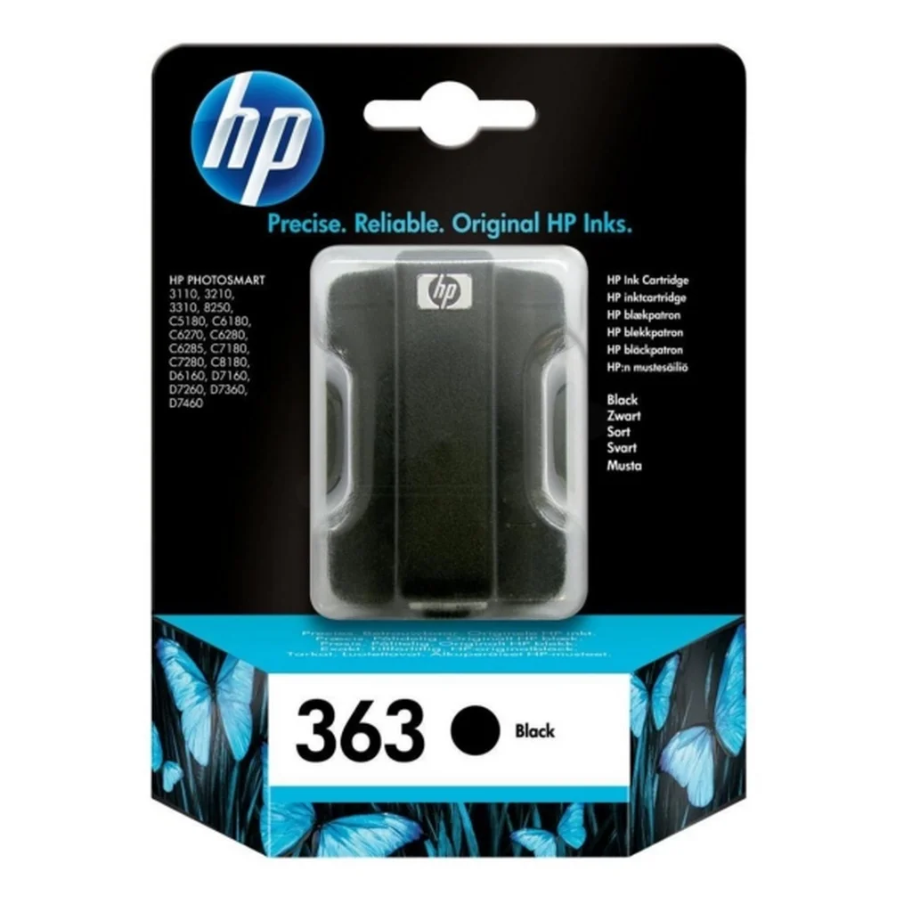 HP 363 Bläckpatron svart, 410 sidor