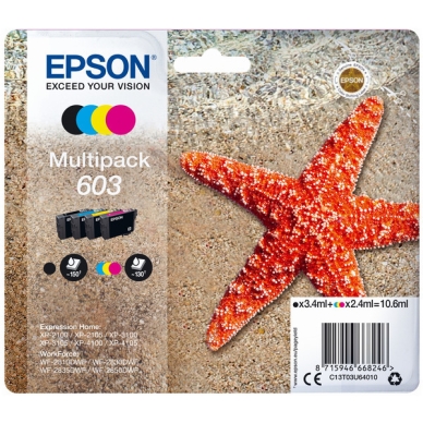 EPSON alt Blekkpatron MultiPack Epson 603 Bk,C,M,Y