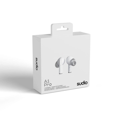 Sudio alt Sudio A1 Pro In-Ear True Wireless ANC Høretelefoner Hvid