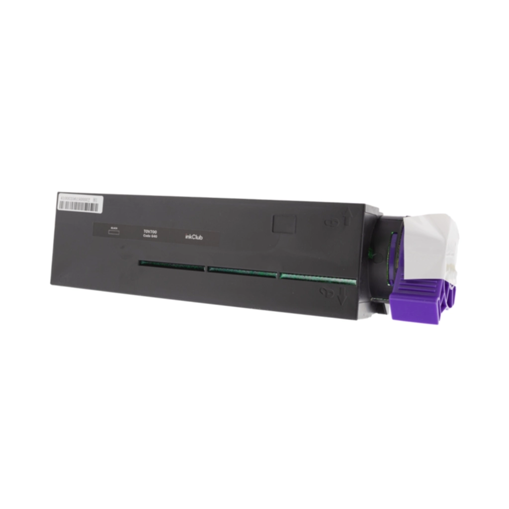 inkClub Tonerkassett, erstatter Oki 45807106, svart, 7.000 sider TOV700 Tilsvarer: 45807106