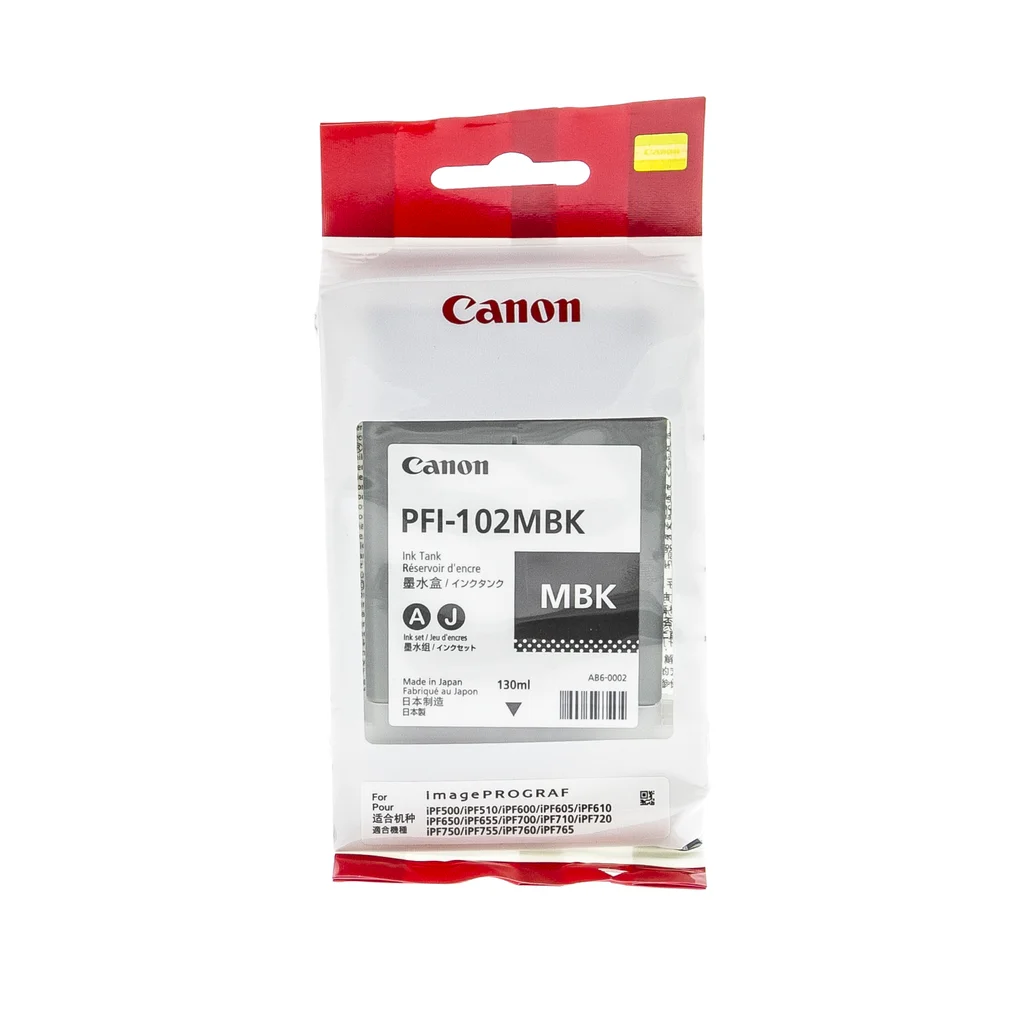 Canon PFI-102 MBK Bläckpatron Mattsvart