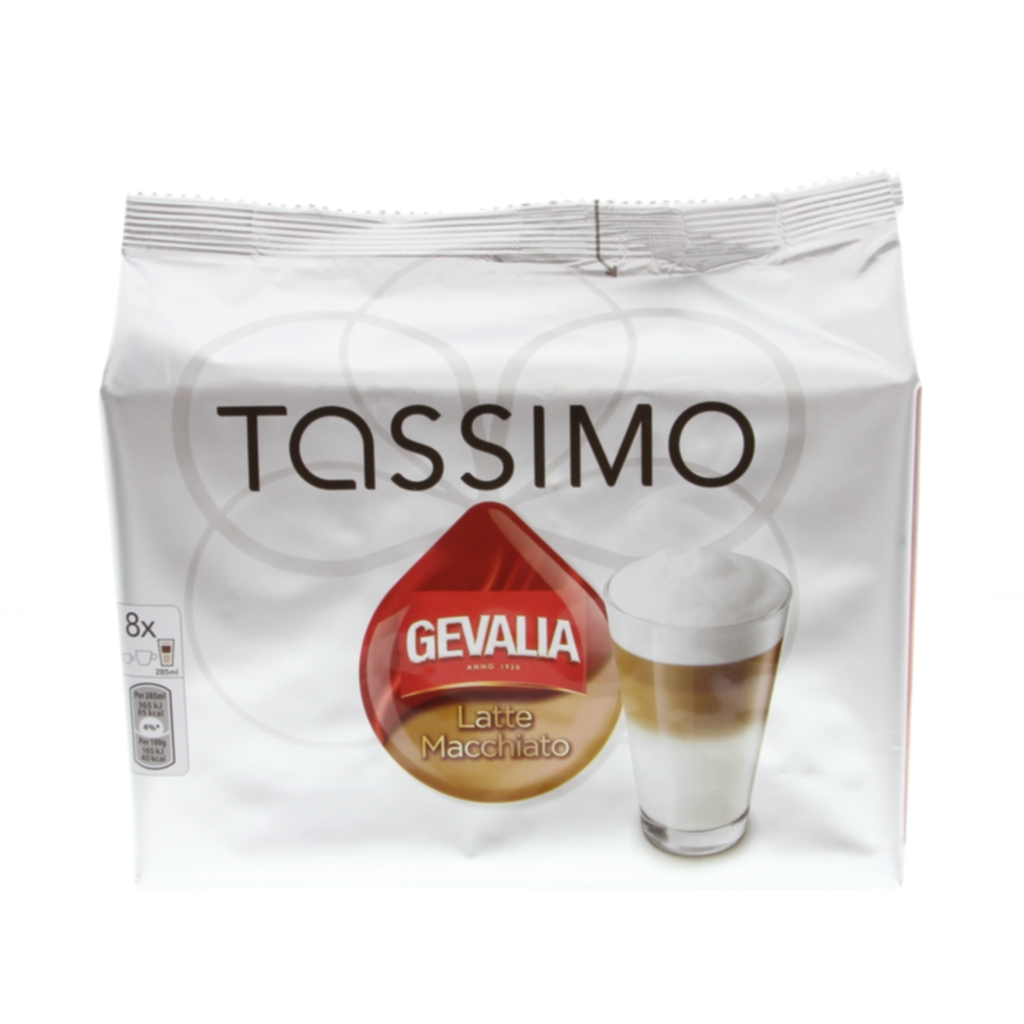 Tassimo Gevalia Tassimo Latte Macchiato kaffekapsler, 8 stk. Livsmedel,Kaffekapsler,Kaffekapsler