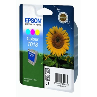 Epson Epson T018 Mustepatruuna 3-väri, EPSON