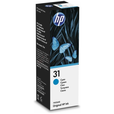 HP alt HP 31 Mustepatruuna Cyan