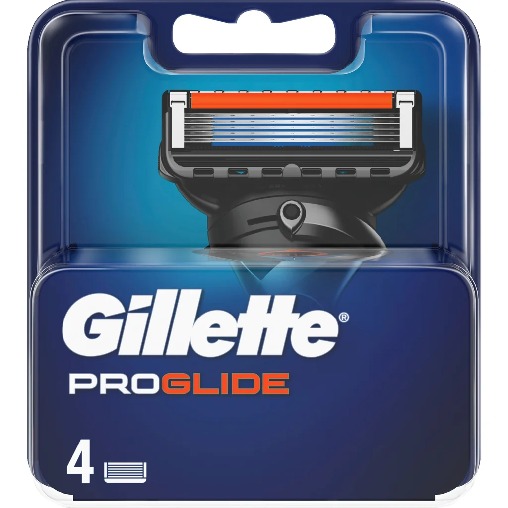 Gillette ProGlide Rakblad, 4-pack