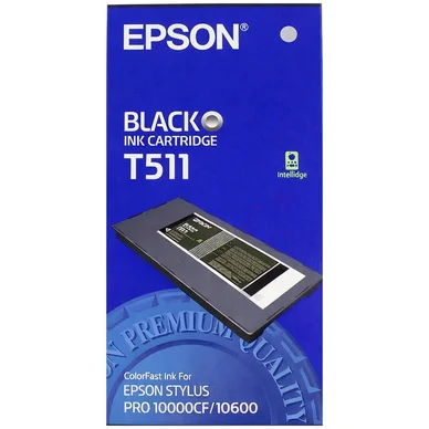 Epson T511 Mustepatruuna musta Pigment