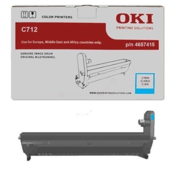 OKI Valse for overføring av toner, cyan 46507415 Tilsvarer: N/A