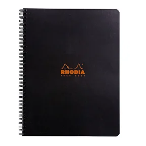 Rhodia NoteBook wire A4+ ruled w/margin