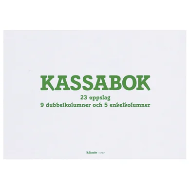 Kassabok A4L/23 uppsl 14 kolumner&nbsp;