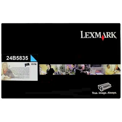 Lexmark Tonerkassette cyan, 18.000 sider 24B5832 Modsvarer: N/A billede