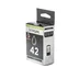 Druckerpatrone schwarz No 42, Return, 220 Seiten