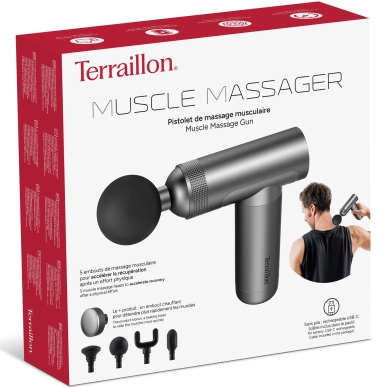 Terraillon alt Terraillon Massagepistol Muscle Massager med värme