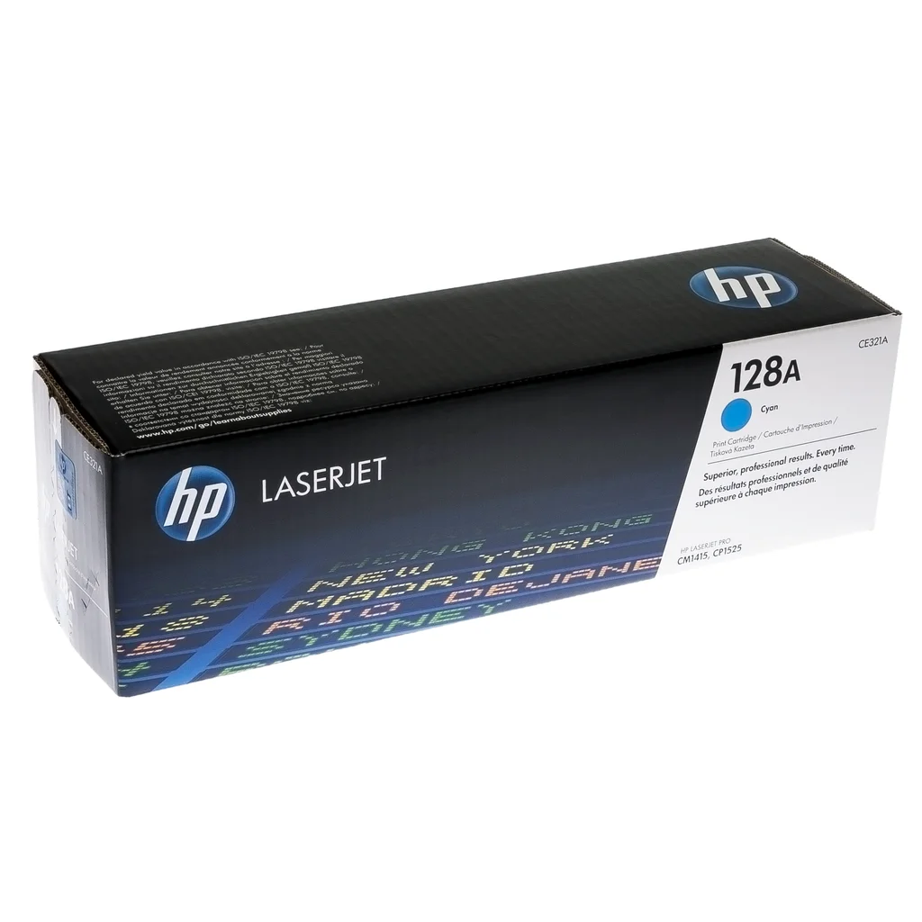 HP 128A Tonerkassett Cyan