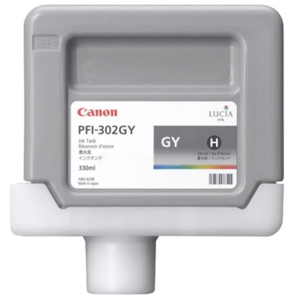 Canon PFI-302 GY Bläckpatron Grå