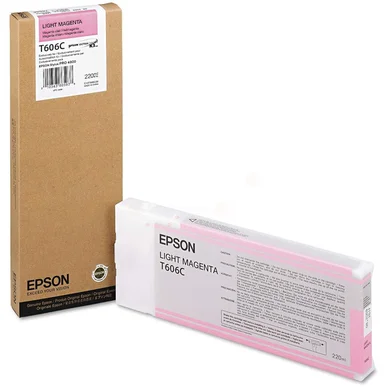Epson Epson T606C Blækpatron Ljus magenta T606C Modsvarer: N/A