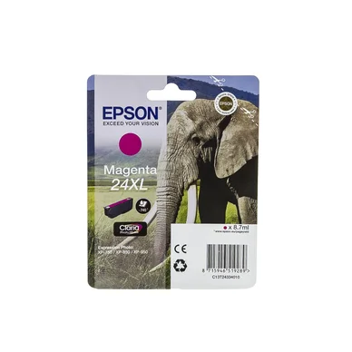 Epson Epson 24XL Blækpatron Magenta T2433 Modsvarer: N/A billede