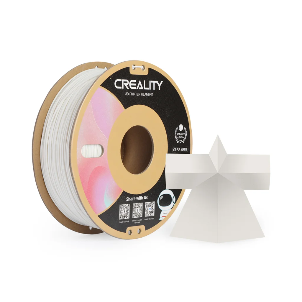 Creality CR-PLA Matte - 1.75mm - 1kg Gypsum White